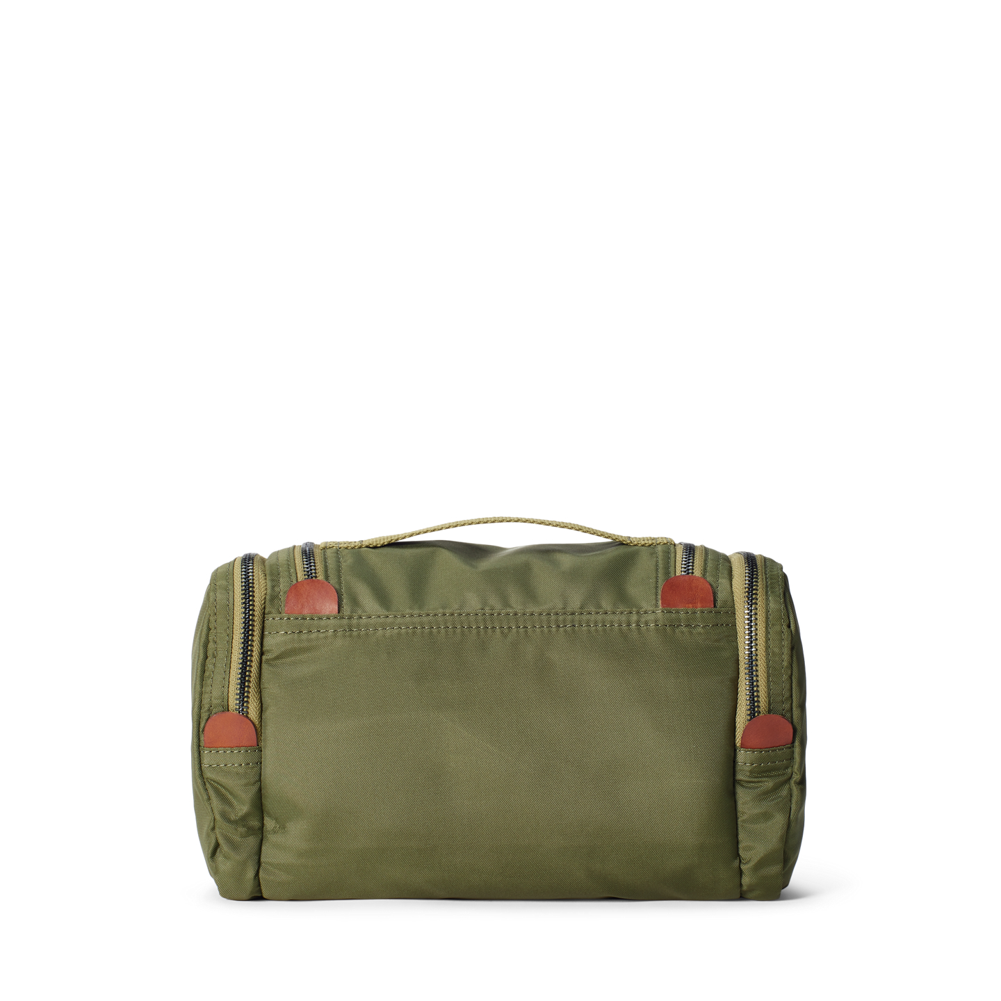 Ralph Lauren Nylon Canvas Travel Kit, цвет: Оливковый — фото 3