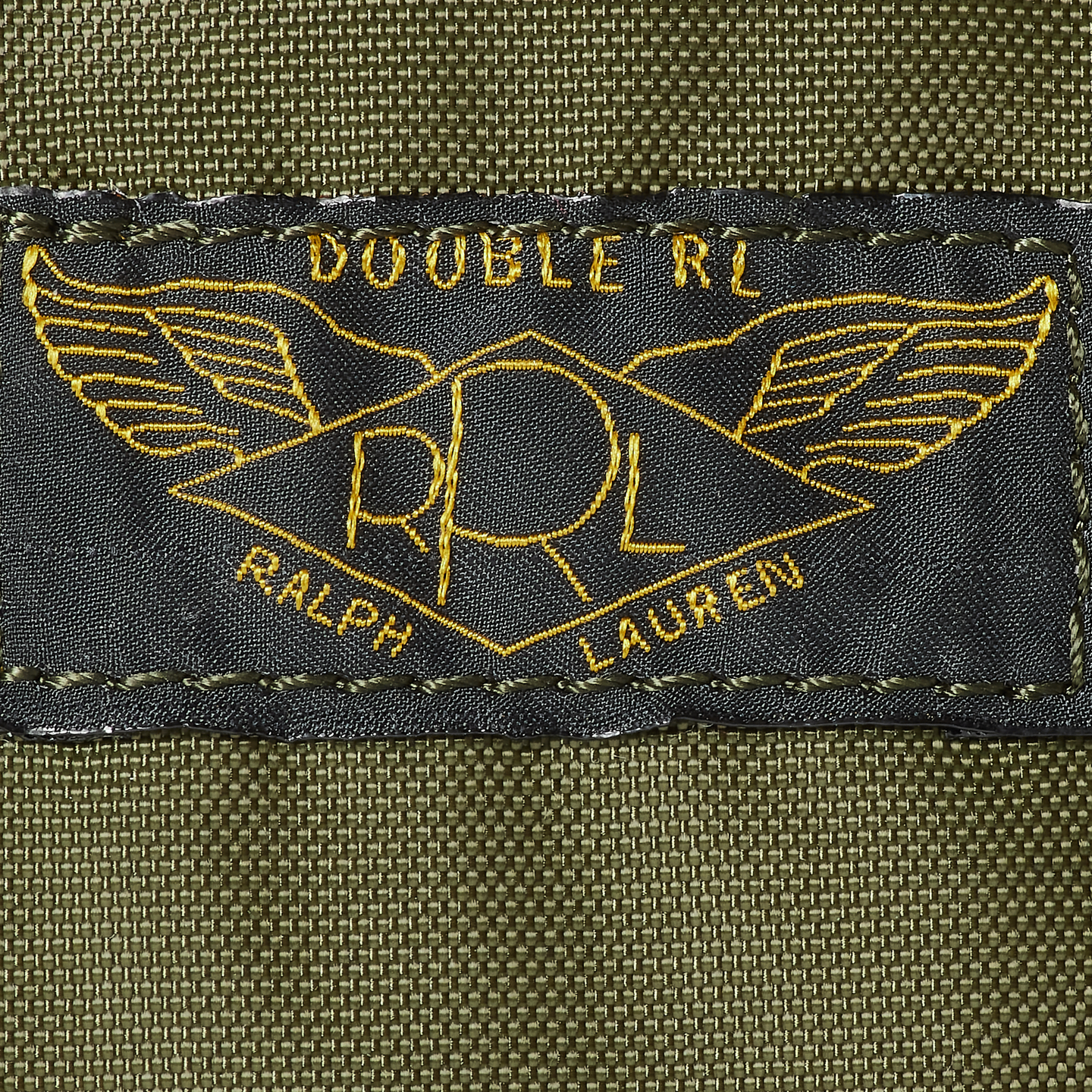Ralph Lauren Nylon Canvas Travel Kit, цвет: Оливковый — фото 4