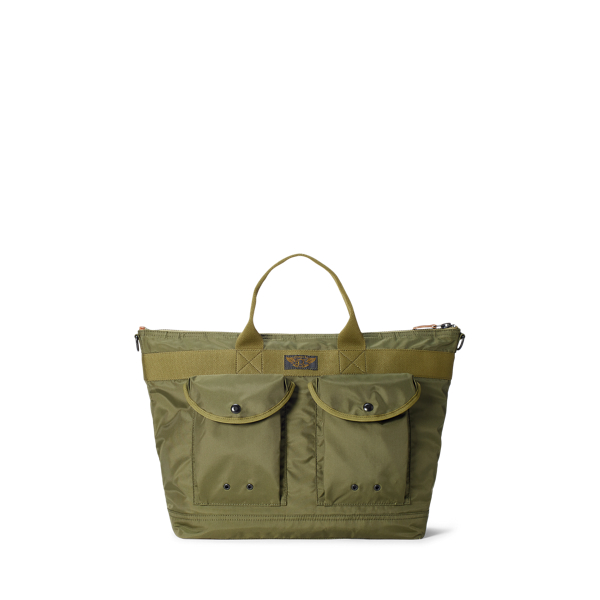 Nylon Canvas Utility Messenger Bag for Men Ralph Lauren UK