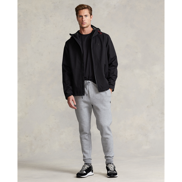 Black Water-Resistant Hooded Jacket Polo Ralph Lauren 3