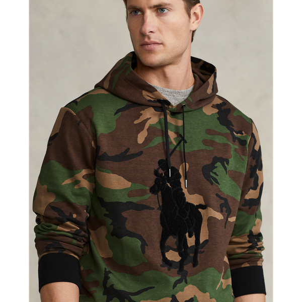Ralph lauren camo big pony sweatshirt clearance