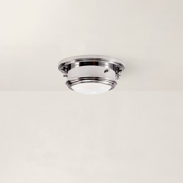 Kleine Deckenleuchte in Bullaugenoptik Ralph Lauren Home in 1