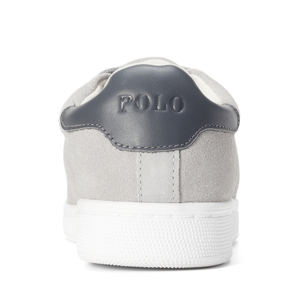 Channel Grey Wilton Suede Trainer Polo Ralph Lauren 3