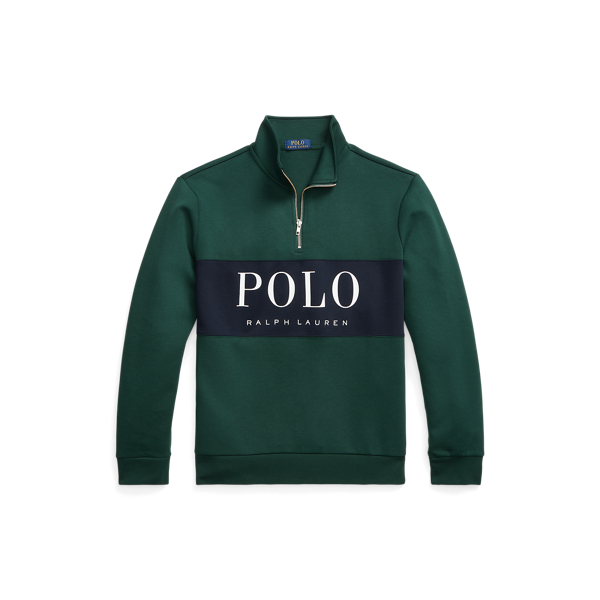 Logo double-knit sweatshirt
