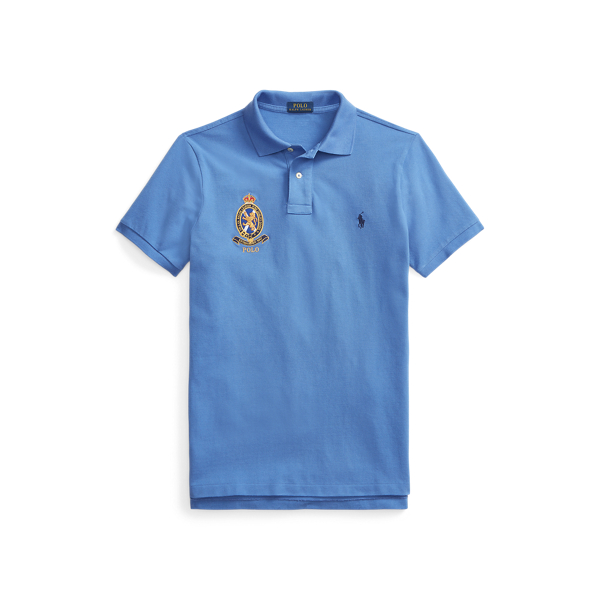 Custom Slim Fit Mesh Polo Shirt Polo Ralph Lauren 1