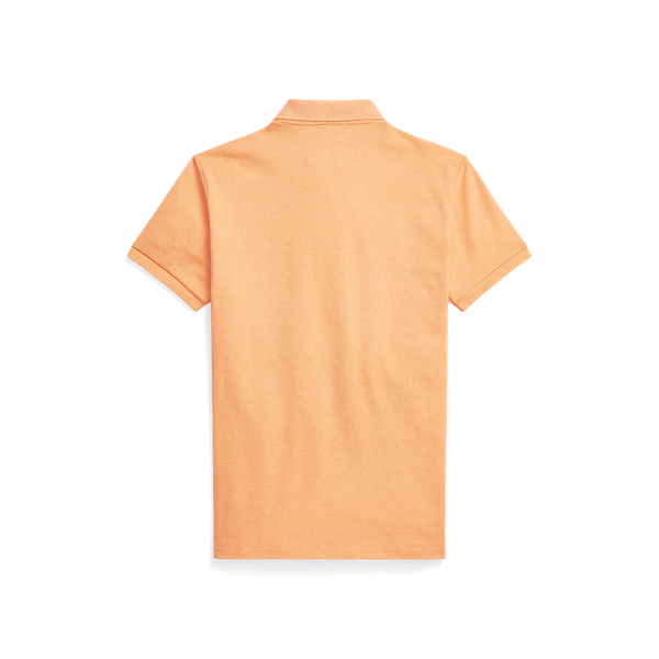 True Orange Heather Custom Slim Fit Mesh Polo Shirt Polo Ralph Lauren 2