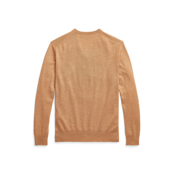 Brown Heather Washable Wool Jumper Polo Ralph Lauren 2