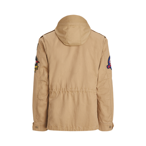 Desert Khaki Herringbone Field Jacket Polo Ralph Lauren 2