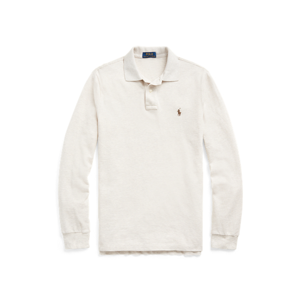Custom Slim Fit Mesh Polo Shirt Polo Ralph Lauren 1