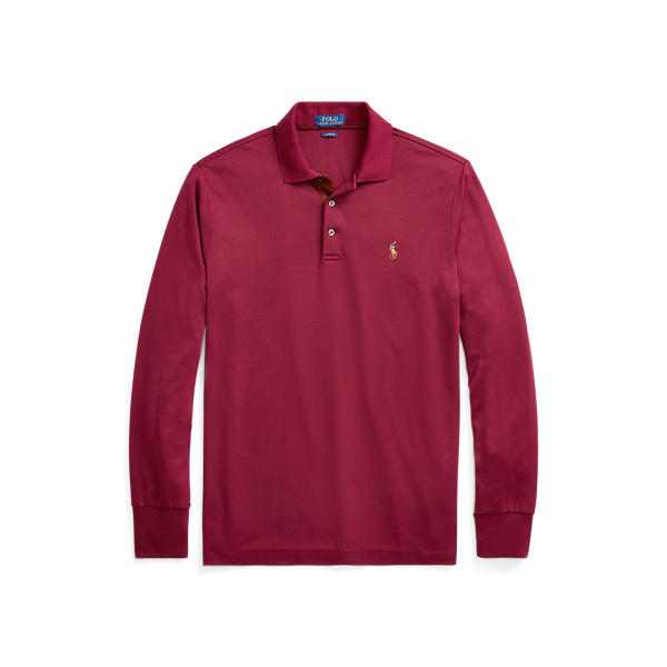 Custom Slim Fit Soft Cotton Polo Shirt Polo Ralph Lauren 1