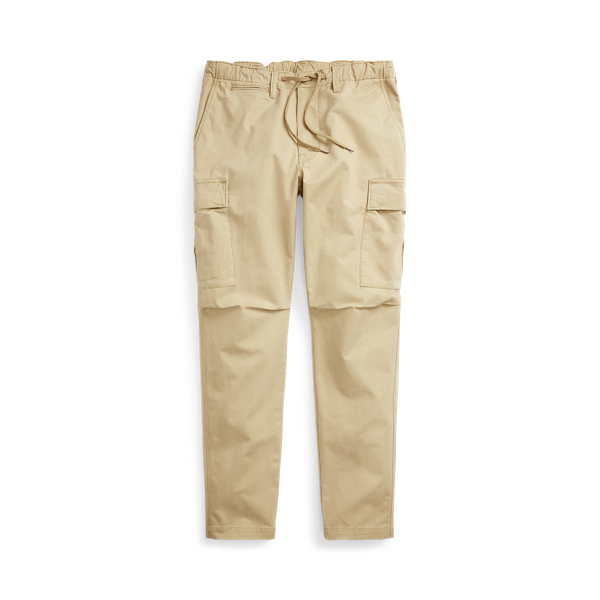 Slim-Fit Cargohose aus Twill mit Stretch