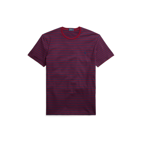 Custom Slim Fit Striped Jersey T-Shirt Polo Ralph Lauren 1