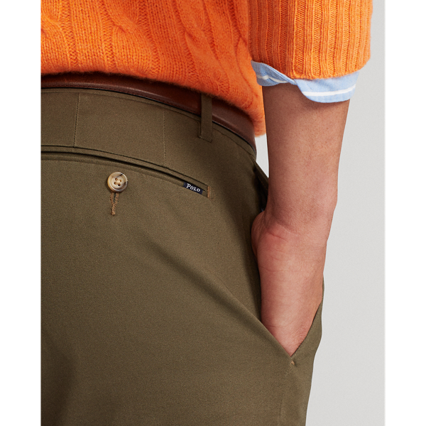 Expedition Olive Tailored Slim Fit Twill Trouser Polo Ralph Lauren 6