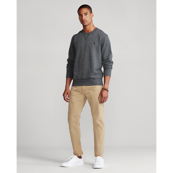 The RL Fleece Sweatshirt Polo Ralph Lauren en Stadium Grey Heather 3