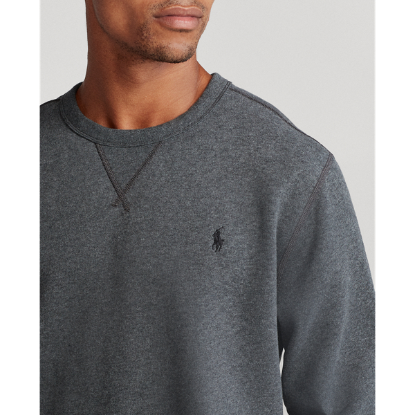 The RL Fleece Sweatshirt Polo Ralph Lauren en Stadium Grey Heather 5