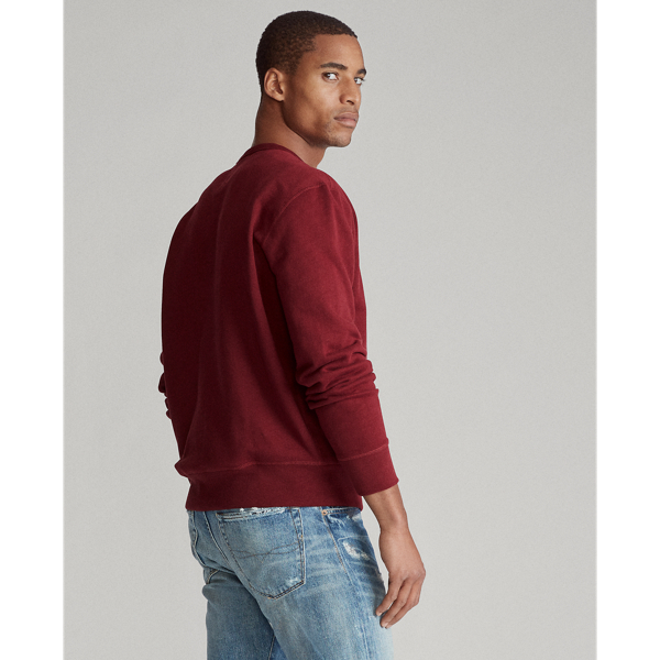 Classic Wine The RL Fleece Sweatshirt Polo Ralph Lauren 5