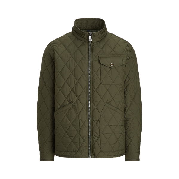 Water-Repellent Quilted Jacket
