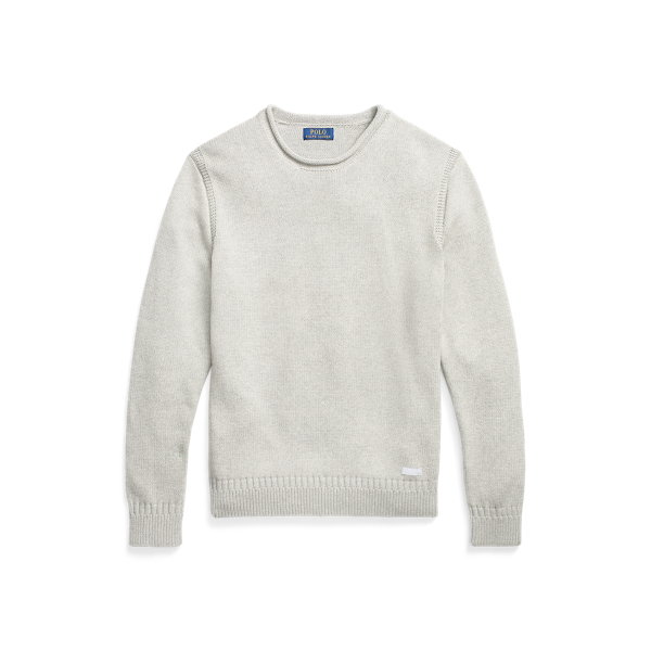 Pull &agrave; col roulott&eacute; en coton Polo Ralph Lauren en 1