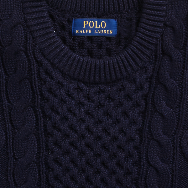 Hunter Navy The Iconic Fisherman's Jumper Polo Ralph Lauren 8
