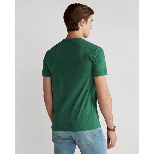 Verano Green Heather Custom Slim Fit Crewneck T-Shirt Polo Ralph Lauren 5