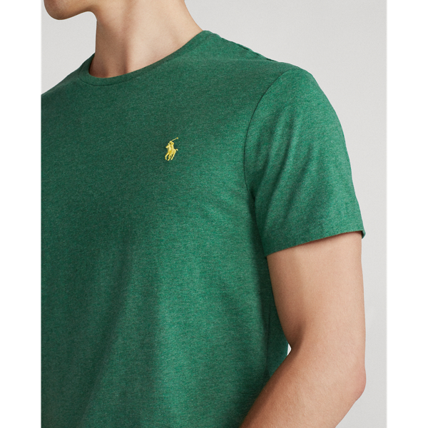 Verano Green Heather Custom Slim Fit Crewneck T-Shirt Polo Ralph Lauren 6