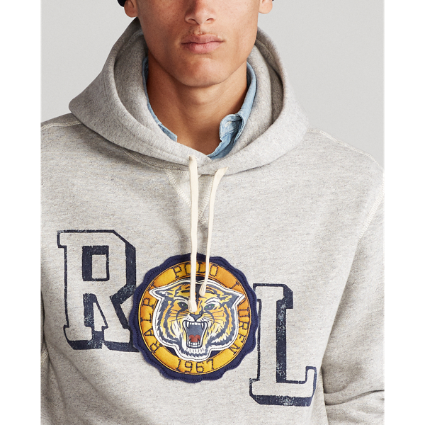 Stadium Pepper Heather Polo Tiger Hoodie Polo Ralph Lauren 6