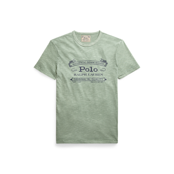 Custom-Slim-Fit Jersey-T-Shirt Polo Ralph Lauren in 1
