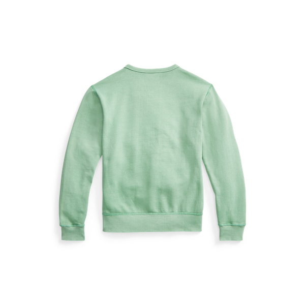 Pistachio Garment-Dyed Fleece Sweatshirt Polo Ralph Lauren 2