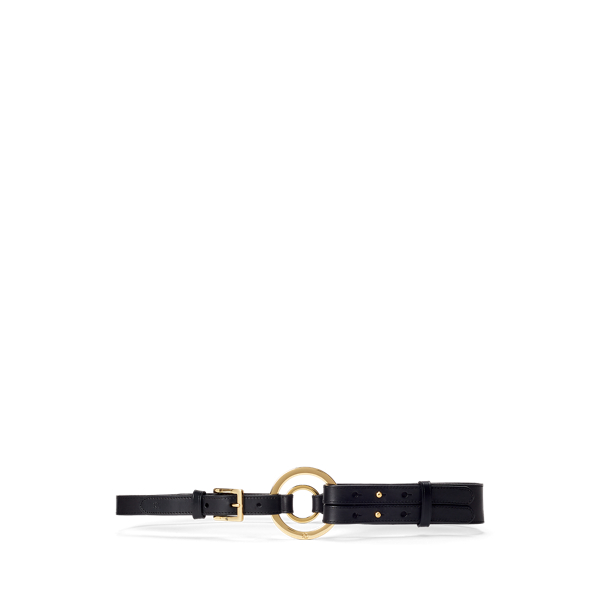 Tri-Strap Leather Belt Lauren 1