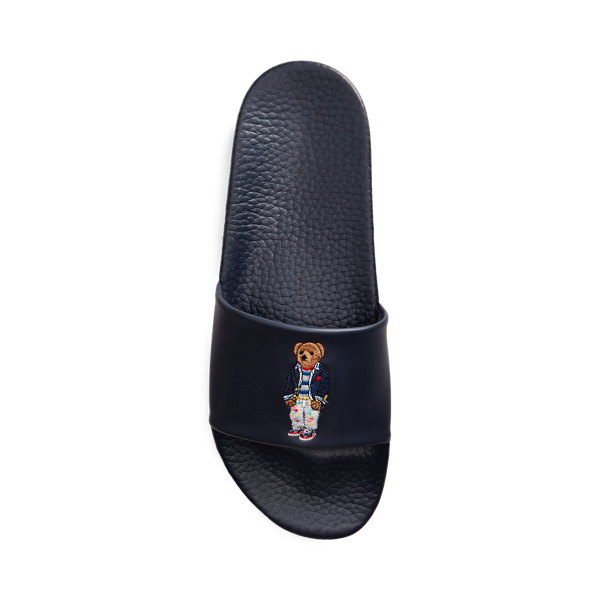 サンダル RALPH LAUREN Teddy Bear Slides Polo Ralph Lauren Bear Print Men's Slides White 809861591
