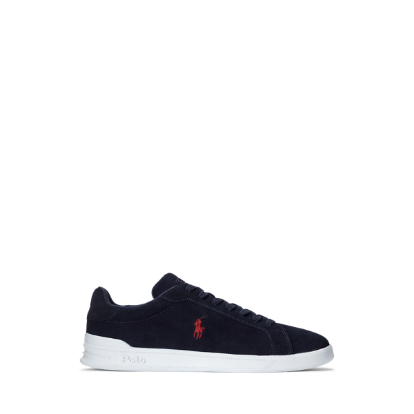 Heritage Court II Suede Trainer Polo Ralph Lauren 1