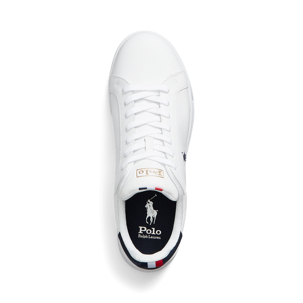 Baskets Heritage Court II en cuir pour homme Ralph Lauren FR