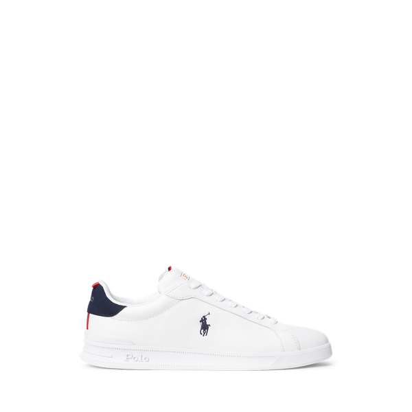 Men s White Designer Trainers Ralph Lauren DK