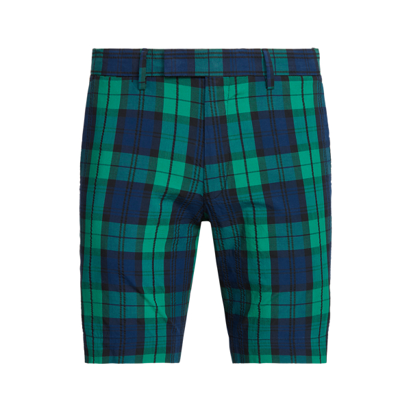 Short slim &eacute;cossais seersucker 24,1&nbsp;cm Polo Ralph Lauren en 1