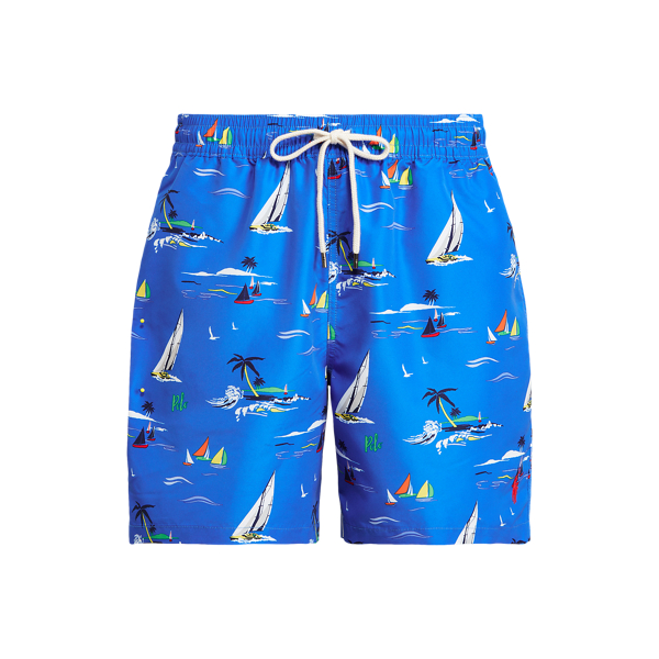 Klassieke Traveler zwembroek, 14,6 cm Polo Ralph Lauren in 1