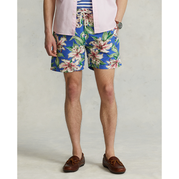 Seaside Lilies 5.75-Inch Traveler Classic Swim Trunk Polo Ralph Lauren 4