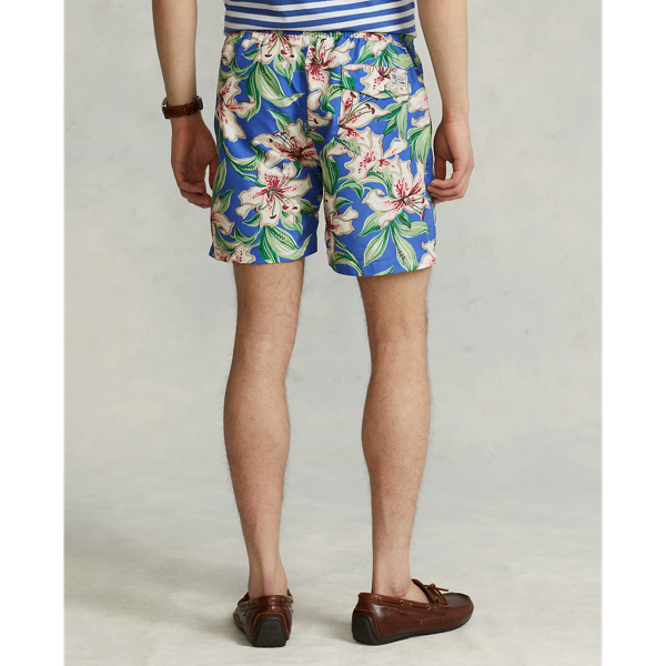 Seaside Lilies 5.75-Inch Traveler Classic Swim Trunk Polo Ralph Lauren 5