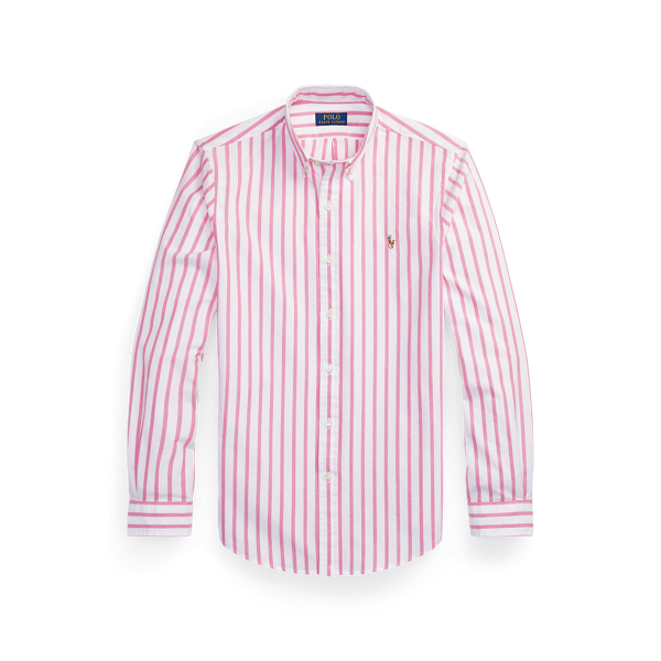 Slim Fit Striped Oxford Shirt Polo Ralph Lauren 1