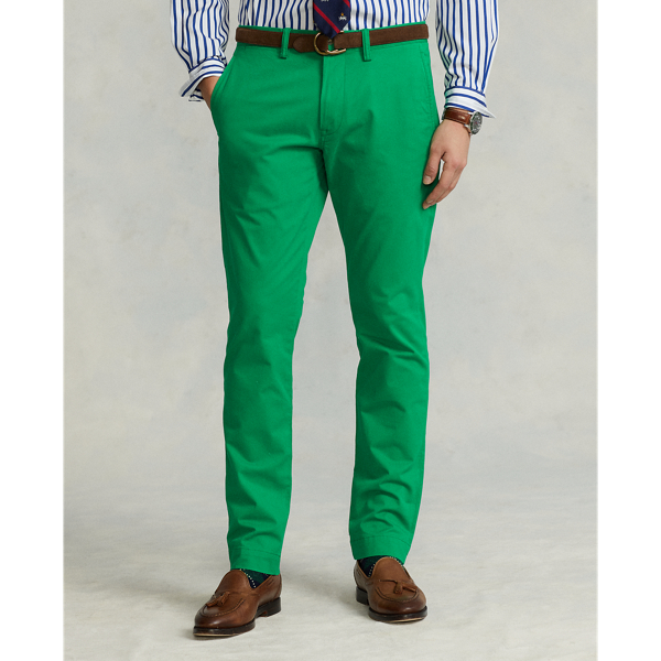 Slim-Fit-Chino mit Stretch Polo Ralph Lauren in Kreuzfahrt-Gr&uuml;n 4
