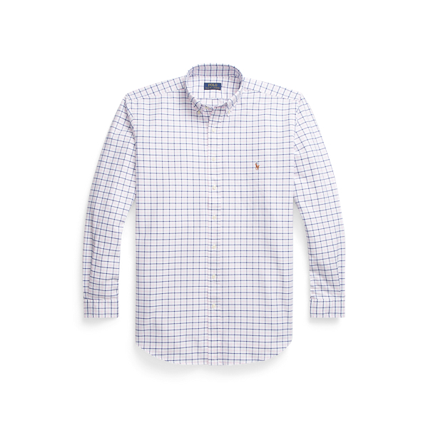 Tattersall Oxford Shirt Big & Tall 1