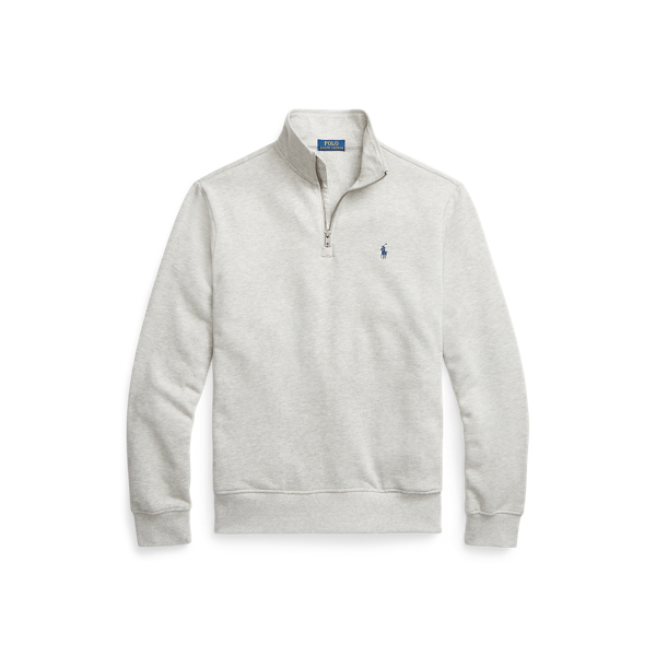 Le sweat RL demi-zipp&eacute; en molleton Big & Tall en 1