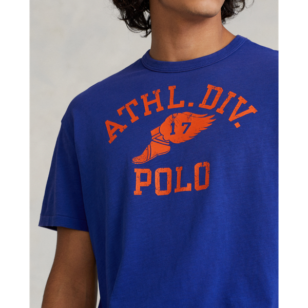 Active Royal Classic Fit Jersey Graphic T-Shirt Polo Ralph Lauren 6