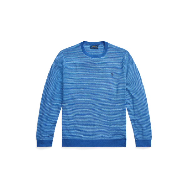 Striped Cotton-Linen Jumper Polo Ralph Lauren 1