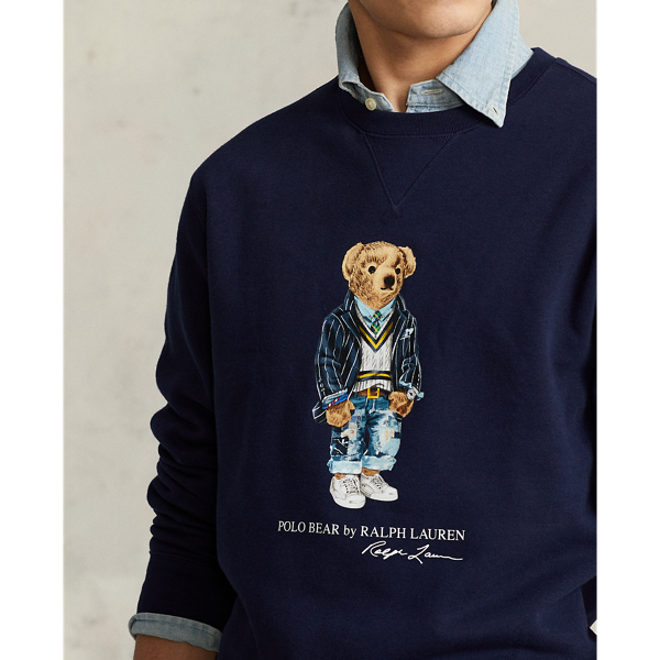 Cruise Navy Heritage Polo Bear Fleece Sweatshirt Polo Ralph Lauren 6
