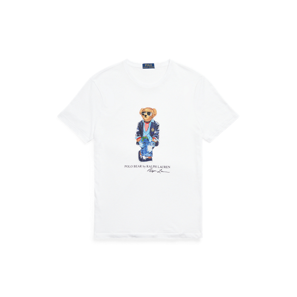 Custom Slim Fit Polo Bear Jersey T-Shirt