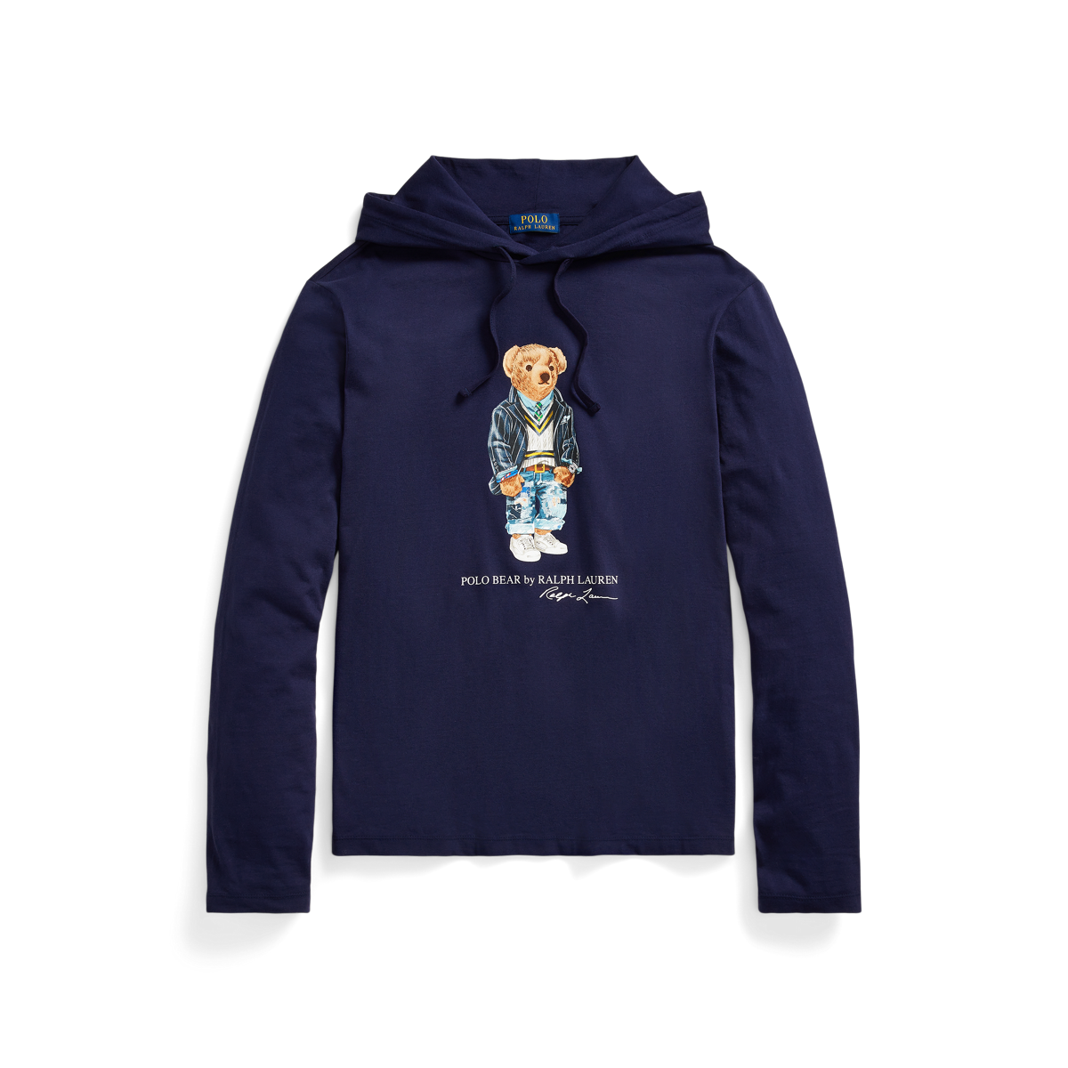 Classic Fit Polo Bear Hooded T-Shirt ポロ ベア Tシャツ Polo Bear Jersey Hooded T-Shirt
