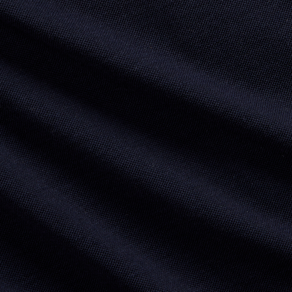 Classic Chairman Navy Wool Piqu&eacute; Shirt Purple Label 7