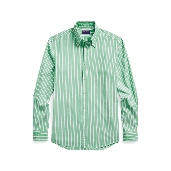 Striped Oxford Shirt Purple Label 1