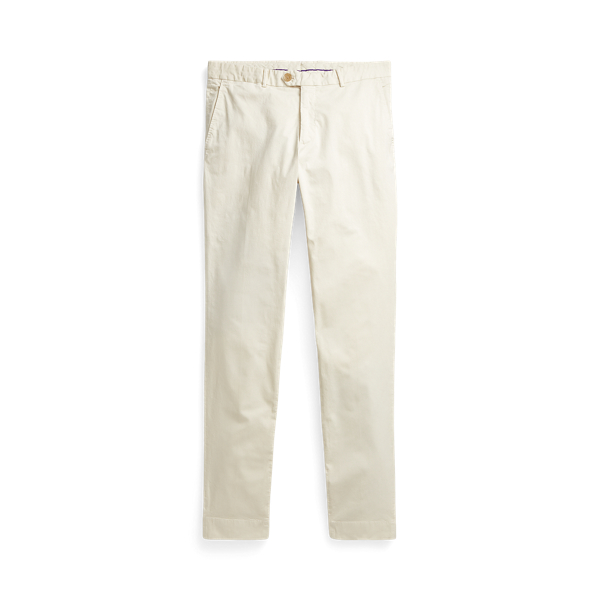 Slim Fit Stretch Chino Trouser Purple Label 1