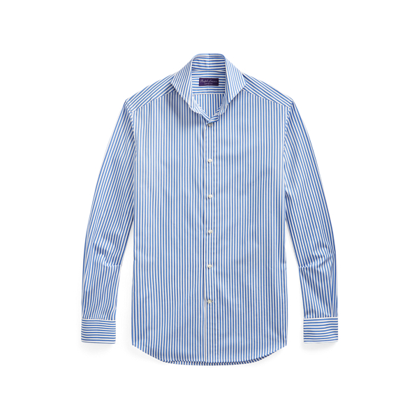 Keaton Striped Shirt Purple Label 1